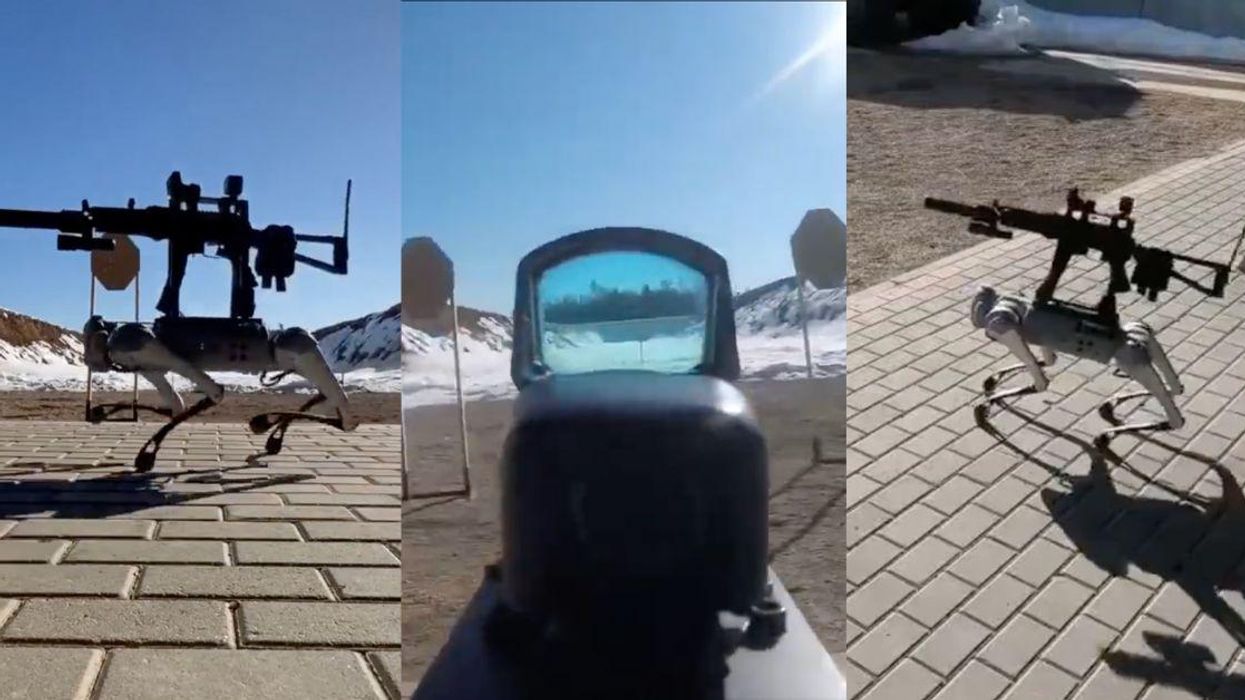 Russian YouTuber Straps Machine Gun To Back Of Robot Dog In Alarming Video—And It Was Just A Matter Of Time