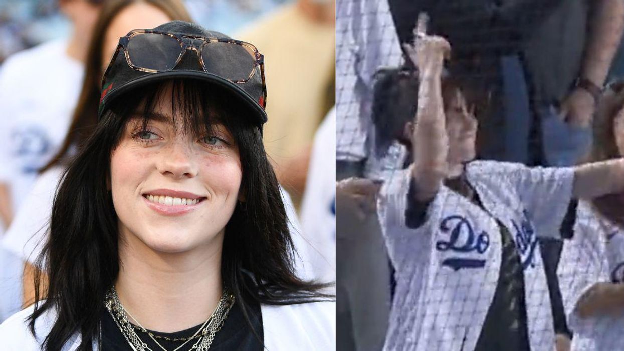 Billie Eilish Dancing To Her Own Song On A Dodgers Game's 'Dance Cam' Is An Instant Mood