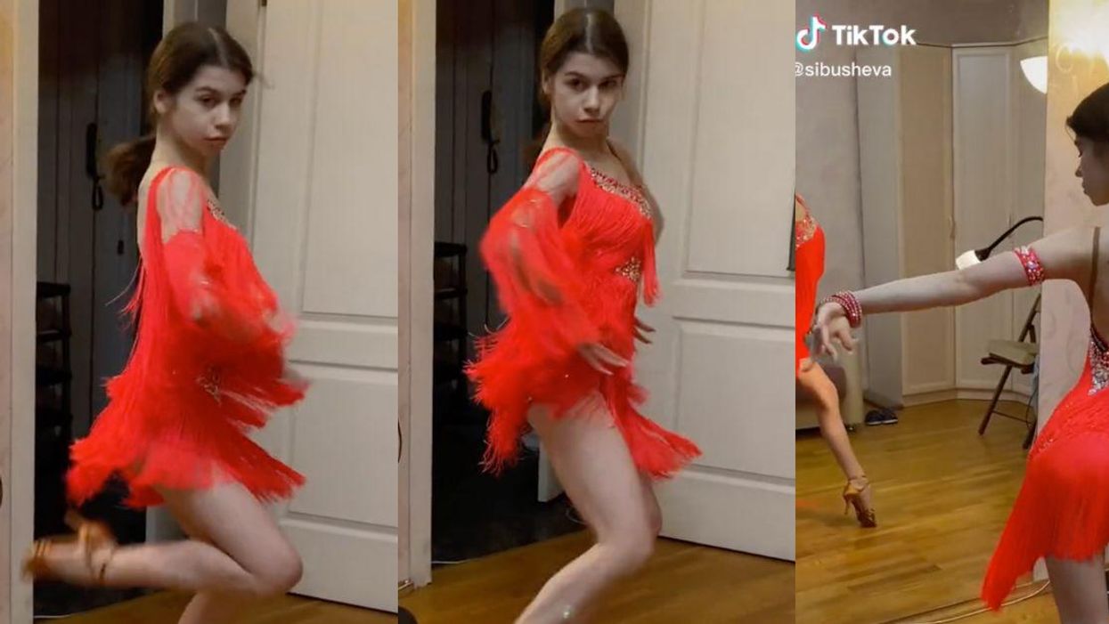 Ballroom Dancer Sparks Debate After Showing Just How Dark She Makes Her Skin For Competitions