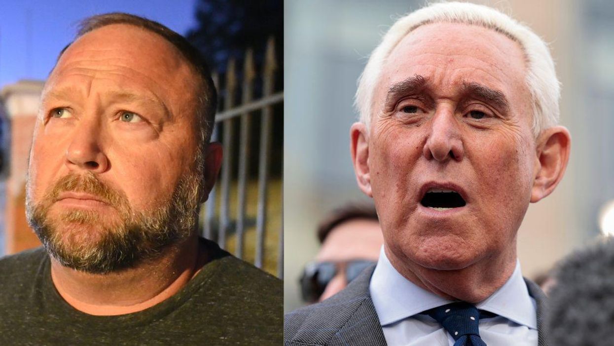 Alex Jones' Texts Reportedly Including 'Intimate Messages To Roger Stone' To Be Sent To Jan 6 Committee