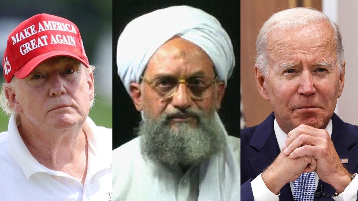 Embarrassing Reason Trump Didn't Go After Al Qaeda Leader When He Had The Chance Resurfaces After Biden Takes Him Out