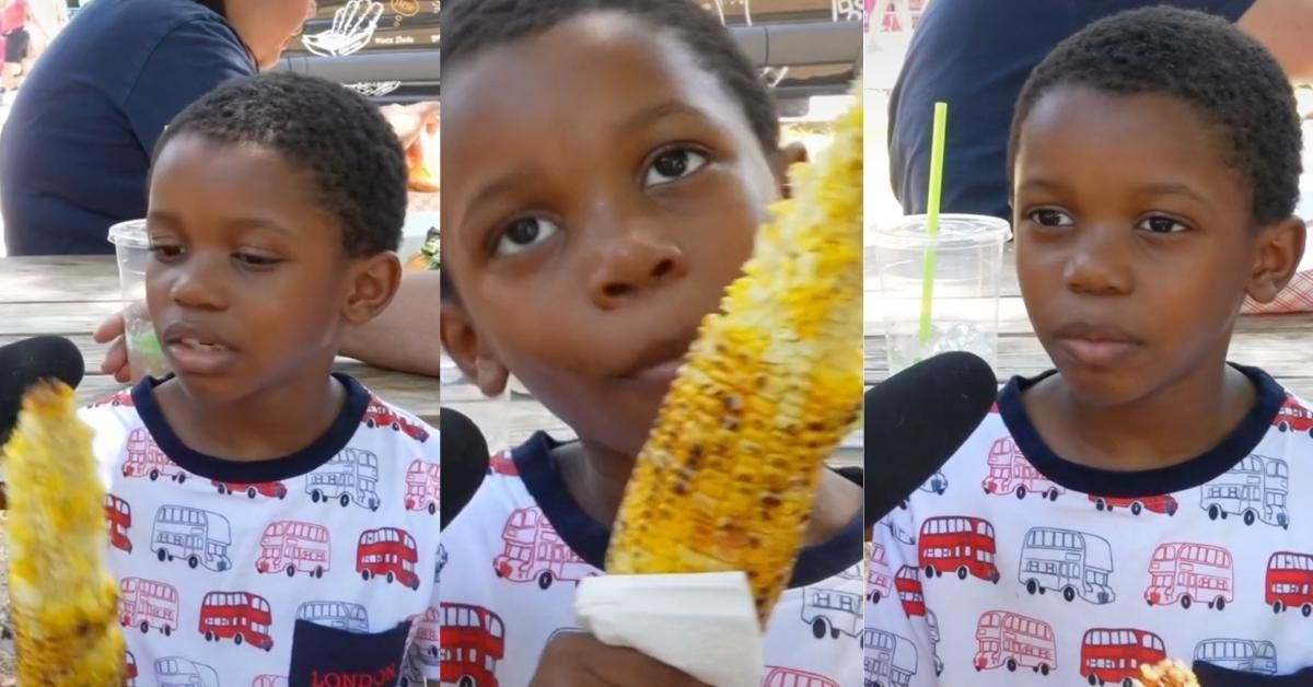 Little Boy Goes Viral For Talking About His Love Of Corn In Hilarious Video—And We Can't Get Enough
