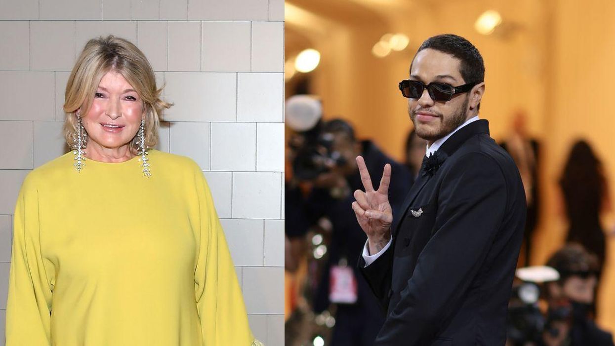 Martha Stewart Has Perfect Response To Meme Suggesting She's Now Dating Pete Davidson