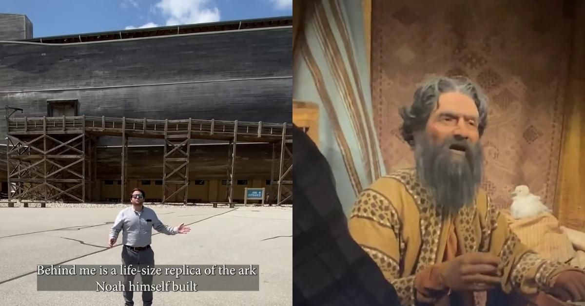 Video Of Creationist Museum's Replica Of Noah's Ark Claiming There Were Dinosaurs On Board Is Truly Mind-Boggling