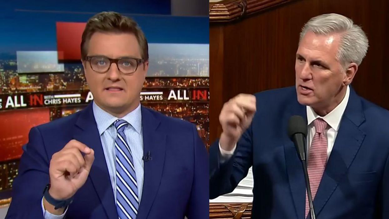Chris Hayes Has Perfect Response After GOP Leader Asks If We're Better Off Now Than 2 Years Ago