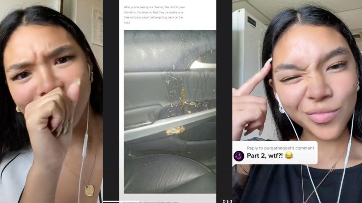 TikToker Balks After Uber Driver Tries To Charge Her $150 'Cleaning Fee'—Using Photo Of A Different Car