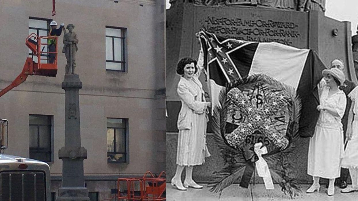 Pro-Confederacy Group Tried Demanding 'Reparations' To Restore Confederate Statue–It Did Not Go Well