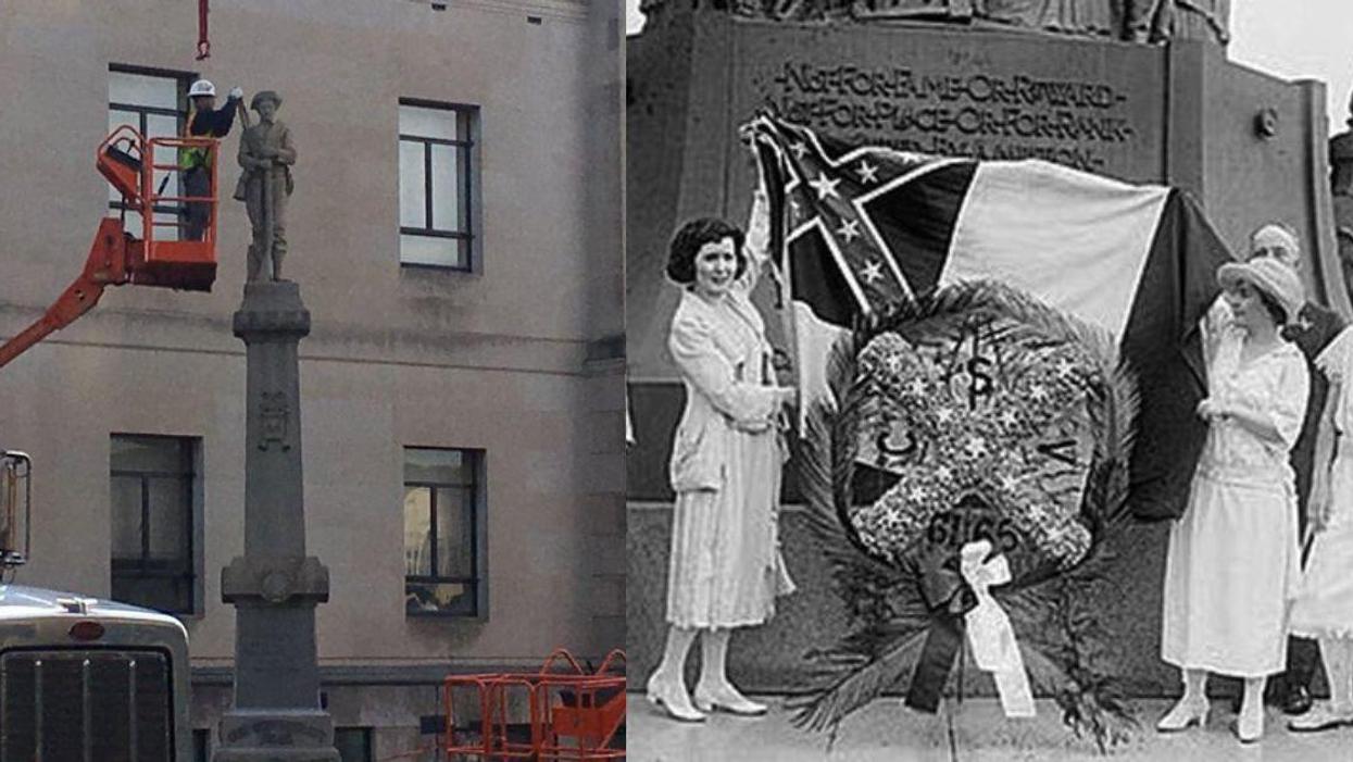 Pro-Confederacy Group Tried Demanding 'Reparations' To Restore Confederate Statue–It Did Not Go Well