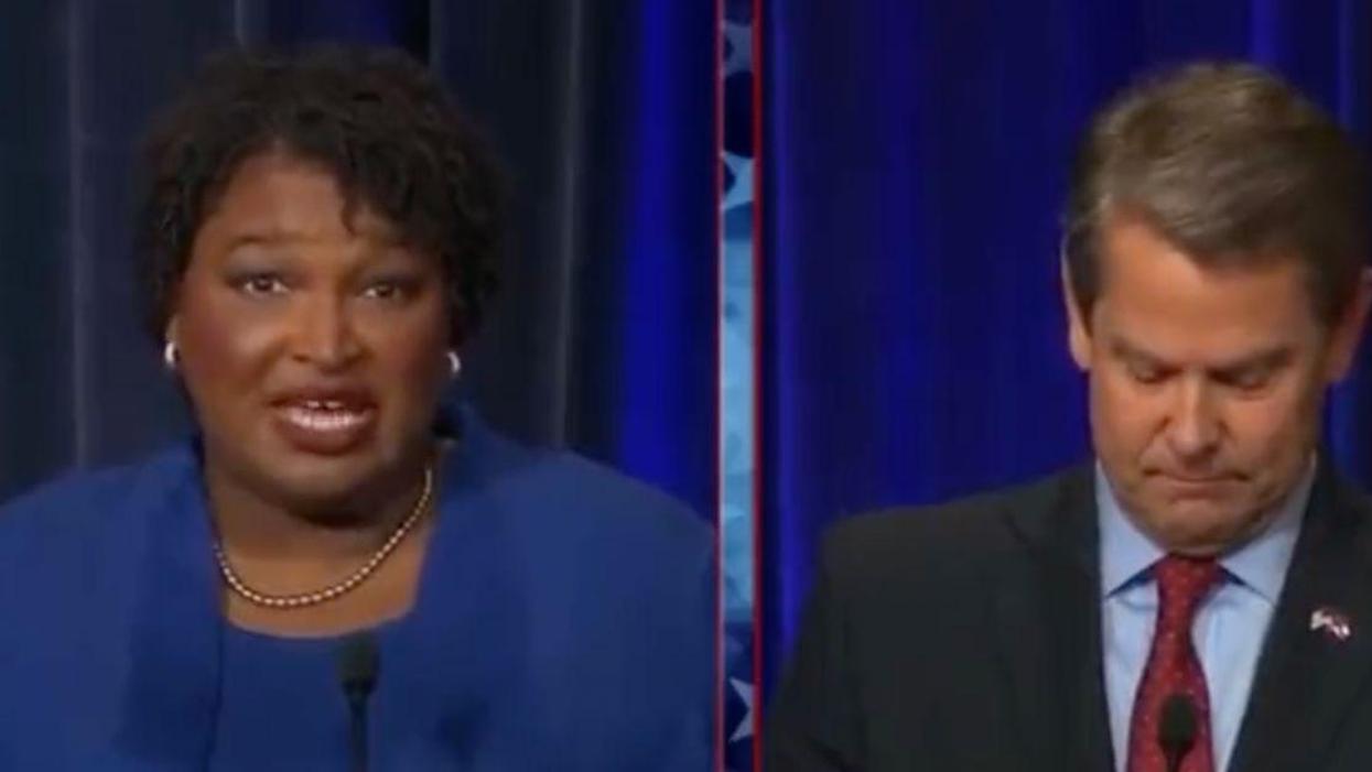 Video Of Stacey Abrams Smacking Down Brian Kemp In 2018 Debate Goes Viral For All The Right Reasons