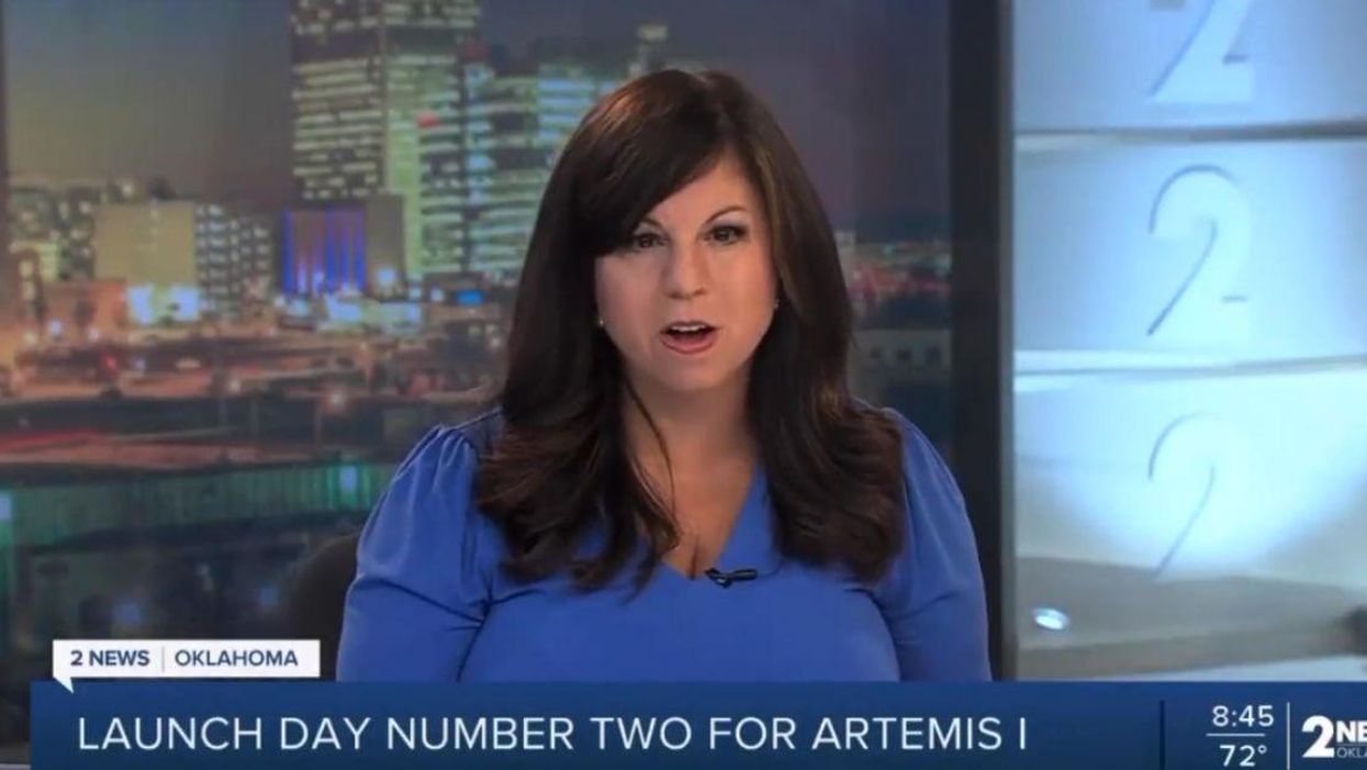 Local Oklahoma News Anchor Has 'Beginnings Of A Stroke' Live On Air In Alarming Viral Video
