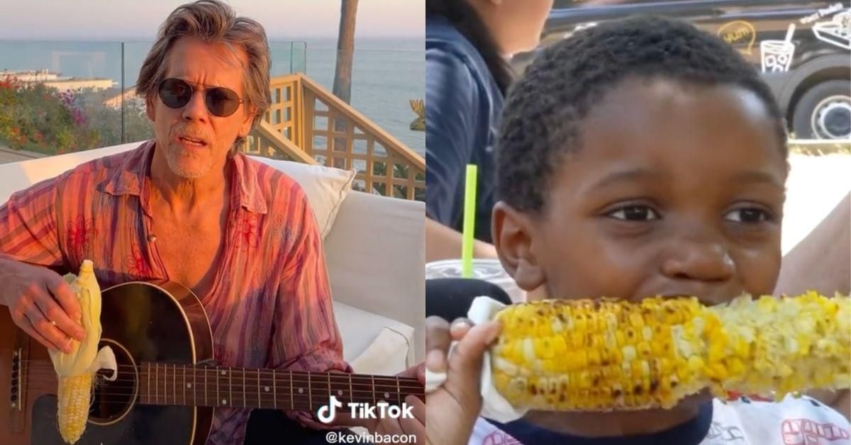 Kevin Bacon's Version Of Viral TikTok Tribute To The Little Boy Who Loves Corn Is Truly Corntastic