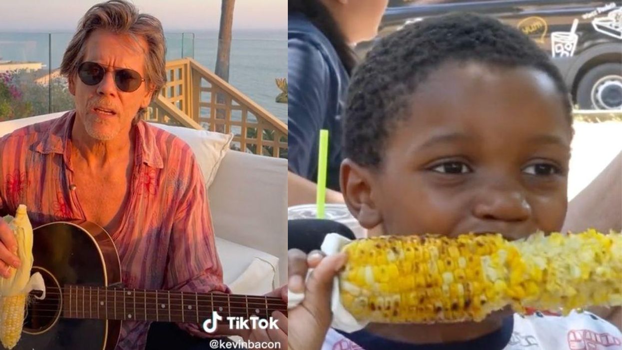 Kevin Bacon's Version Of Viral TikTok Tribute To The Little Boy Who Loves Corn Is Truly Corntastic