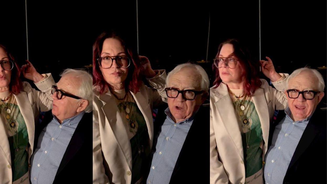 Megan Mullally And Leslie Jordan Just Gave Us Another 'Will & Grace' Shade-Fest For The Ages
