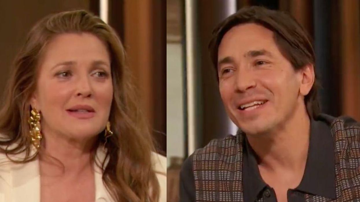 Drew Barrymore Breaks Down During Emotional Reunion With Ex Justin Long: 'I Will Always Love You'