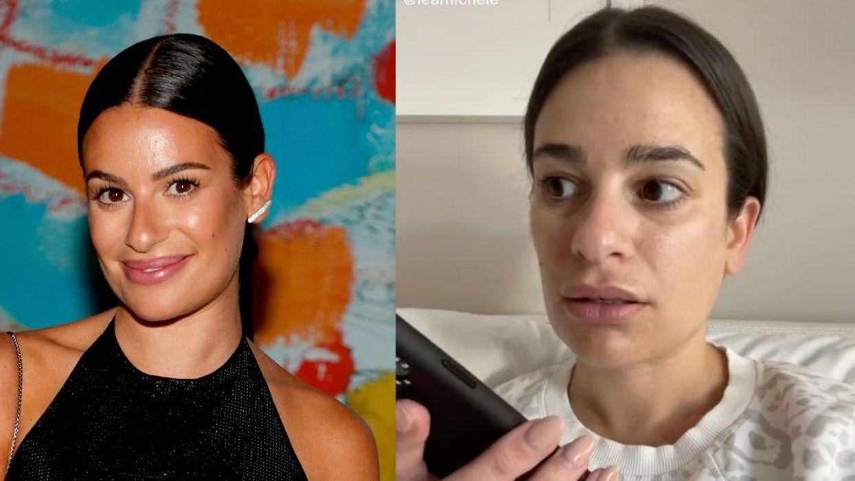 Lea Michele Just Trolled The Internet Theory She Can't Read On TikTok—And It's Kind Of Genius