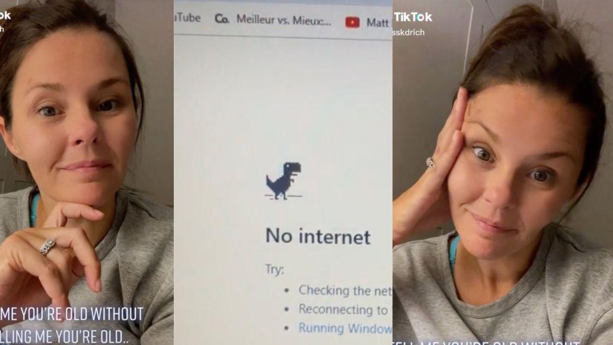 Teacher Stunned To Learn From Her Students Why There's A Dinosaur On The 'No Internet' Page On Chrome