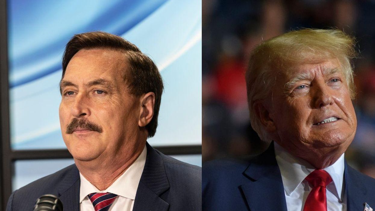 Court Denies Lindell's Motion For Special Master To Get His Cellphone Back–And It's Trump's Fault