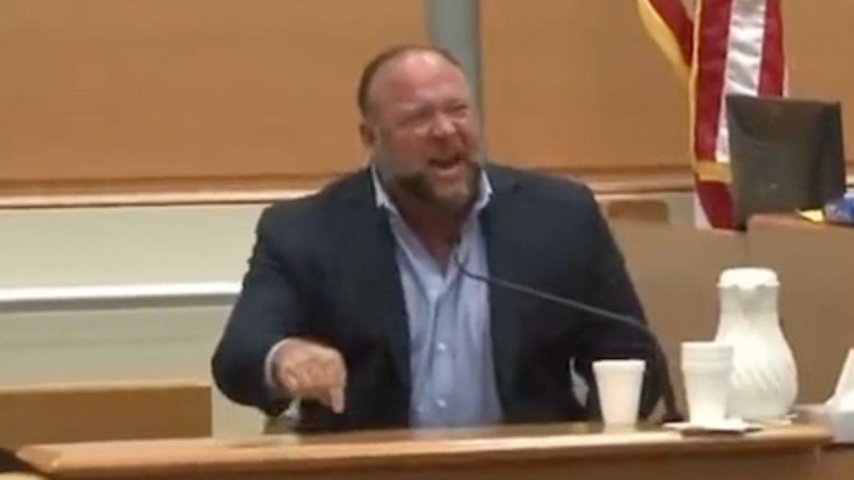 Alex Jones Throws Epic Tantrum During Latest Sandy Hook Trial: 'I’m Done Saying I’m Sorry!'
