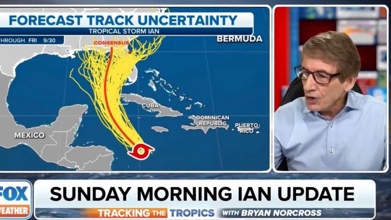 Fox News Meteorologist Has Viewers LOLing With Accidentally NSFW Drawing Of Hurricane Ian