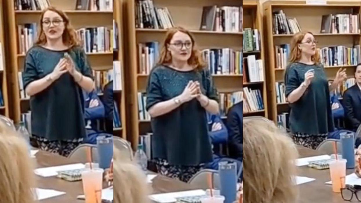 Diehard Christian Pretends To Be LGBTQ+ Supporter At Library Meeting Before Launching Into Religious Rant