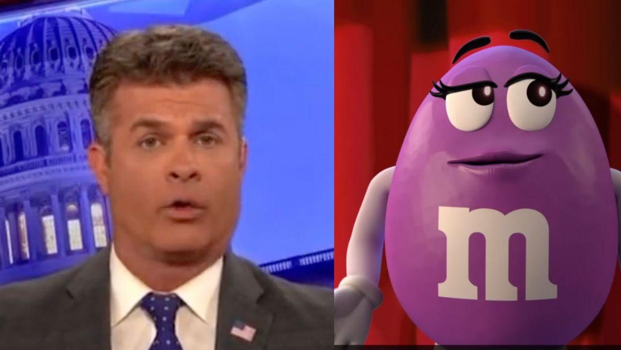 Far-Right News Host Throws Tantrum Over New 'Inclusive' Purple M&M: 'Maybe It's Transgender'