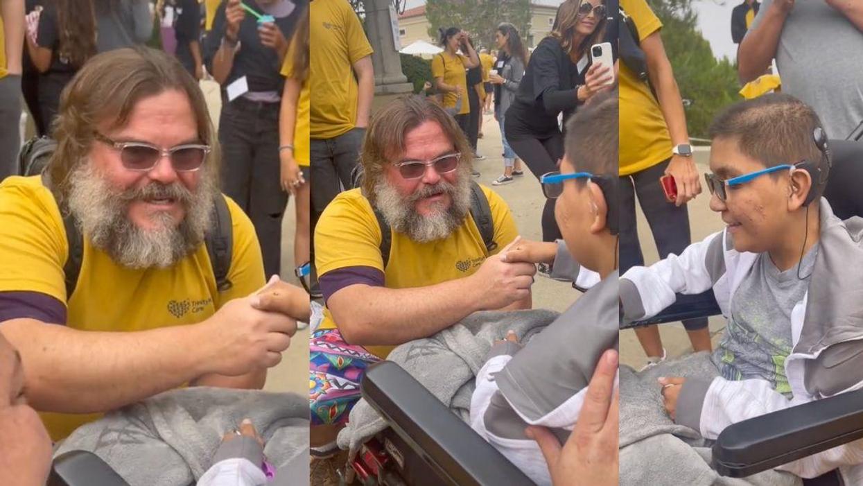 Jack Black Leaves Fans In Tears By Singing Young 'School Of Rock' Fan His Favorite Song