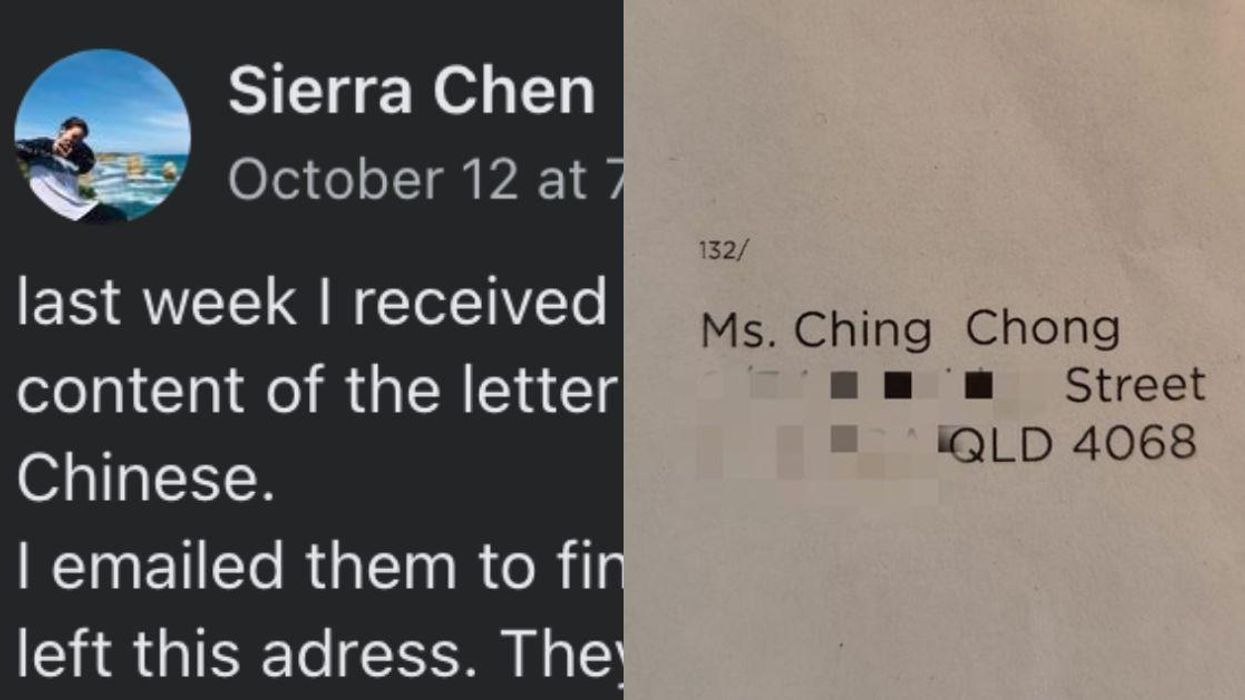 Asian Woman Speaks Out After Receiving A Letter Addressed To 'Ching Chong' From Her Alma Mater