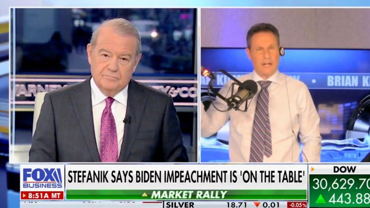 Fox Business Hosts Throw GOP Rep Under The Bus Over Biden Impeachment Threat