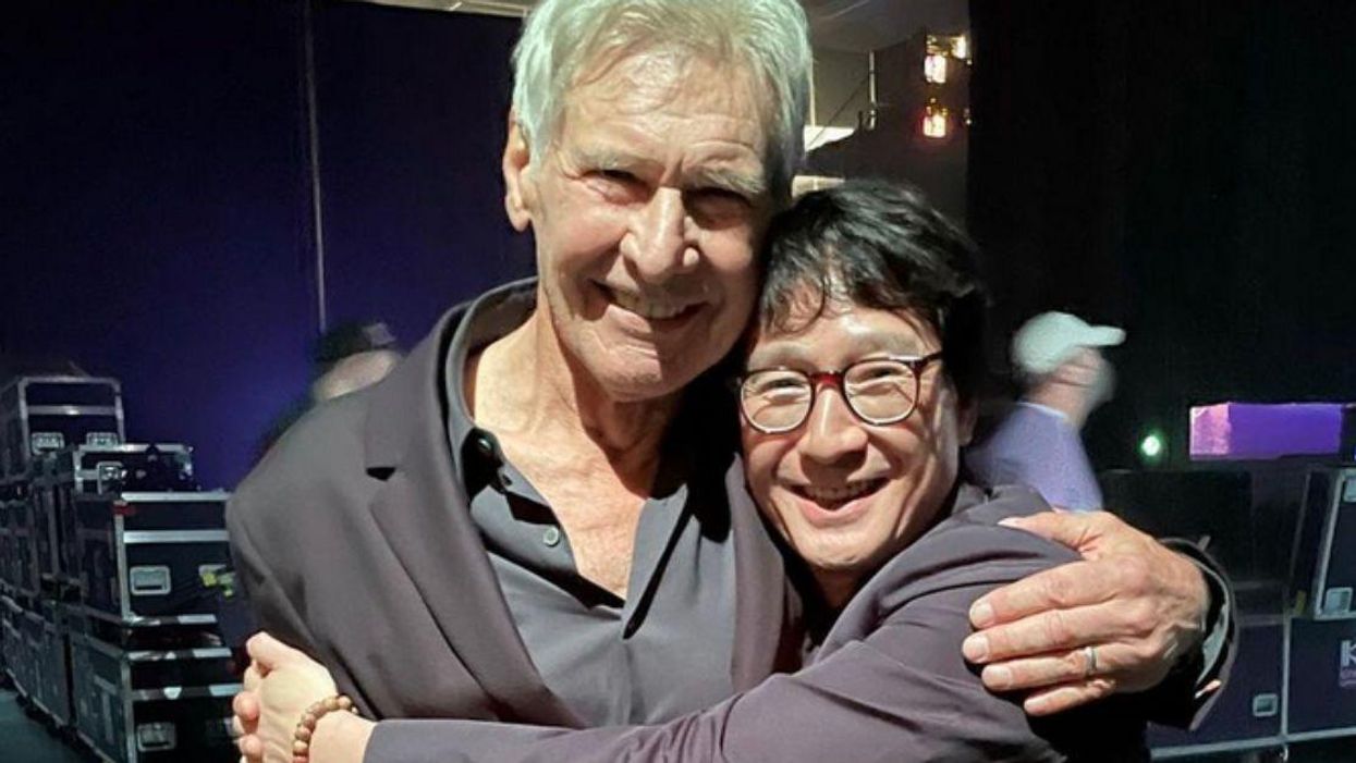 'Indiana Jones' Star Ke Huy Quan Dishes On Emotional Harrison Ford Reunion—And We're Crying