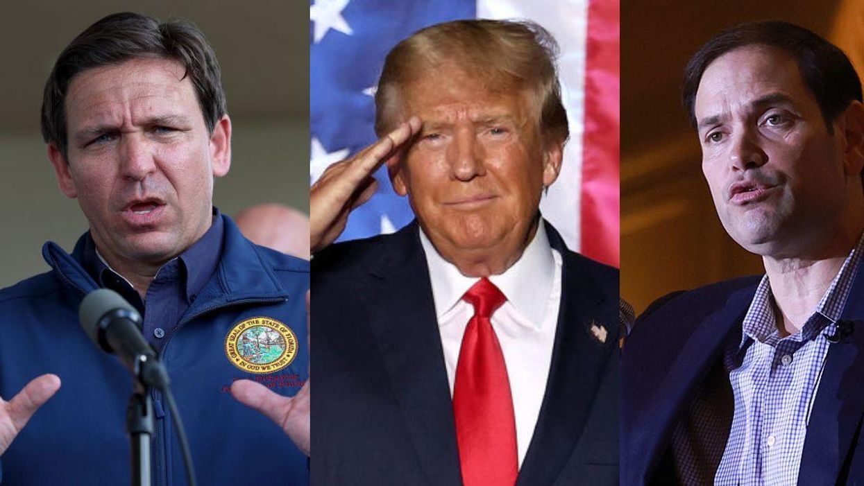 Ron DeSantis Wasn't Invited To Trump's Marco Rubio Rally–And DeSantis Allies Are Pissed