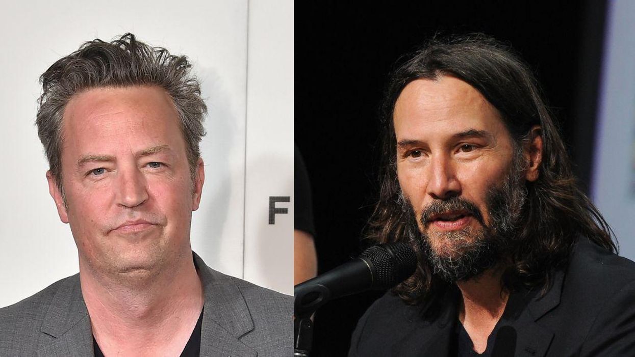 Matthew Perry Issues Bizarre Apology After Questioning Why Keanu Reeves 'Still Walks Among Us' In Memoir