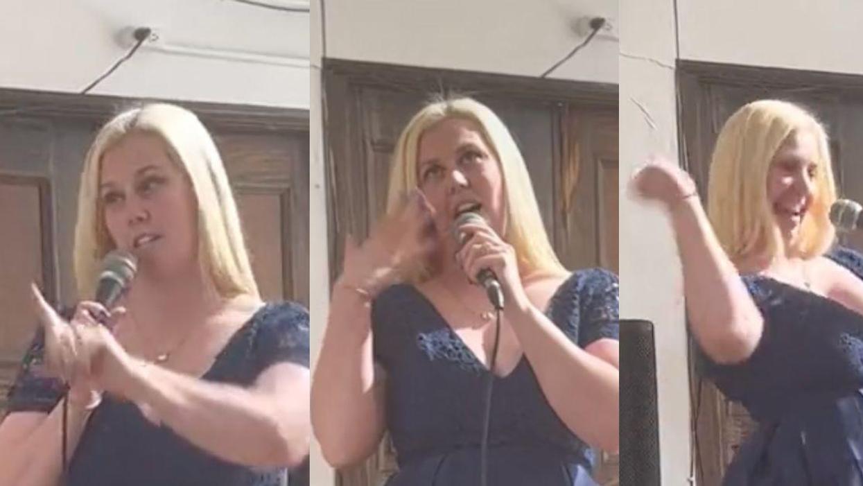 White Woman's Toast At Mixed-Race Couple's Wedding Is A Certified Trainwreck: 'I Love Black People'