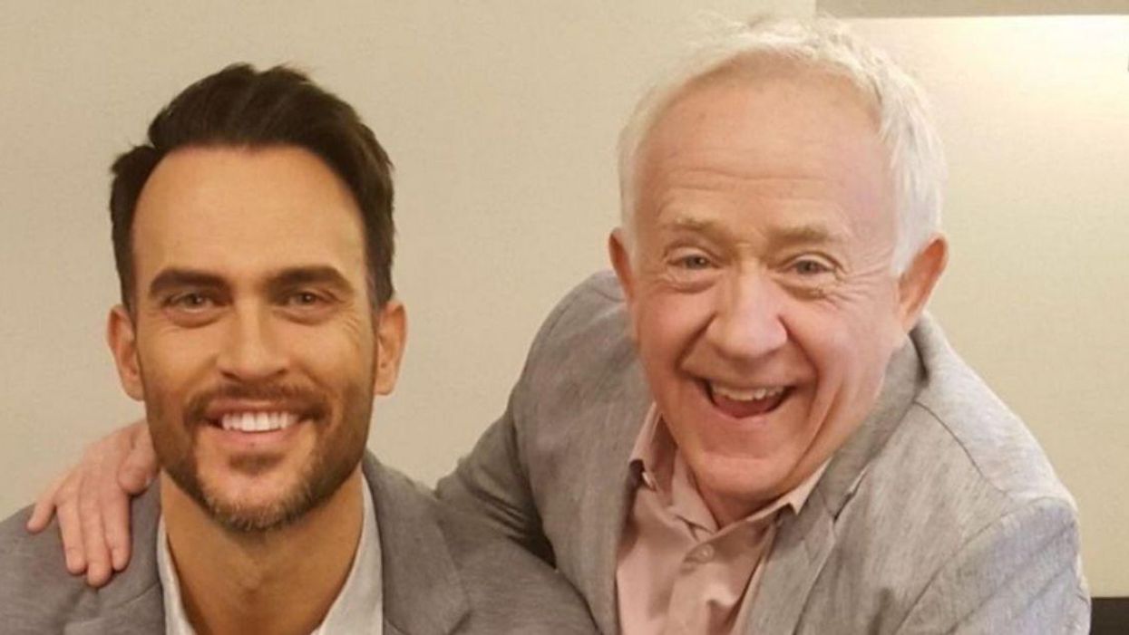 'Call Me Kat' Star Cheyenne Jackson Pays Sweet Tribute To Leslie Jordan With Halloween Costume