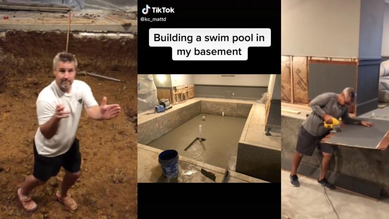 Guy Goes to Hilariously Extreme Lengths to Hide Pool He Built in His Basement from Inspector