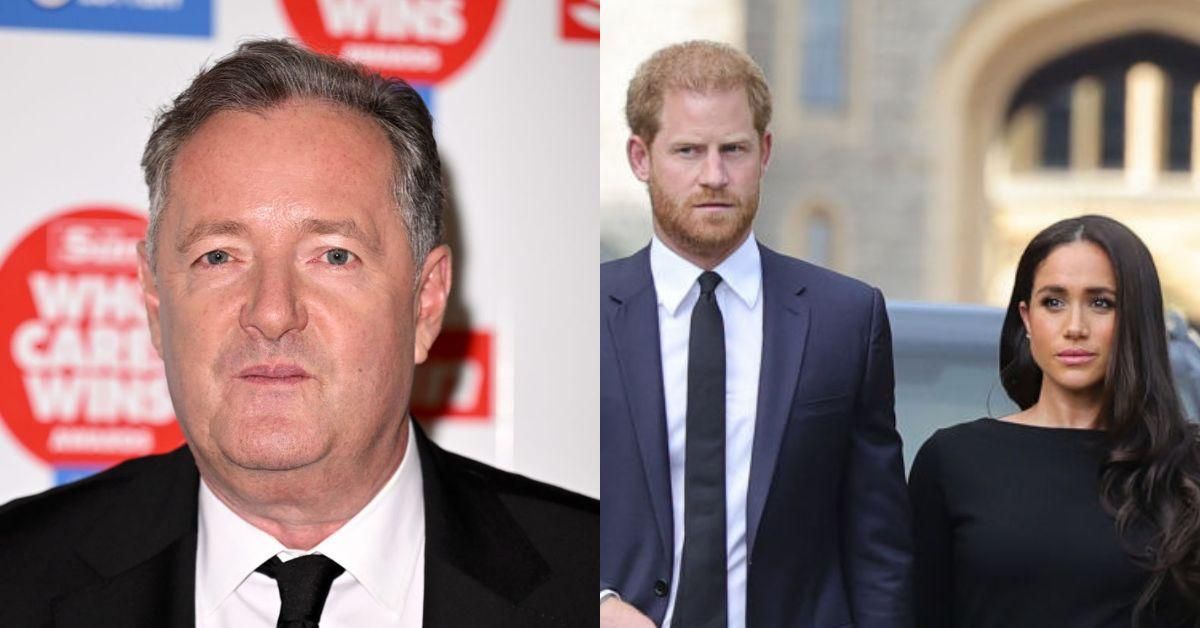 Piers Morgan Dragged For His Over-The-Top Revulsion To New 'Harry & Meghan' Docuseries