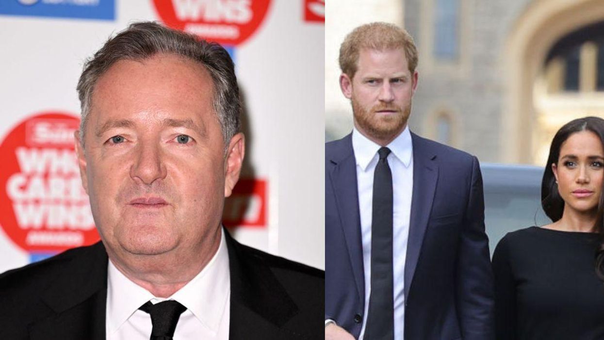 Piers Morgan Dragged For His Over-The-Top Revulsion To New 'Harry & Meghan' Docuseries