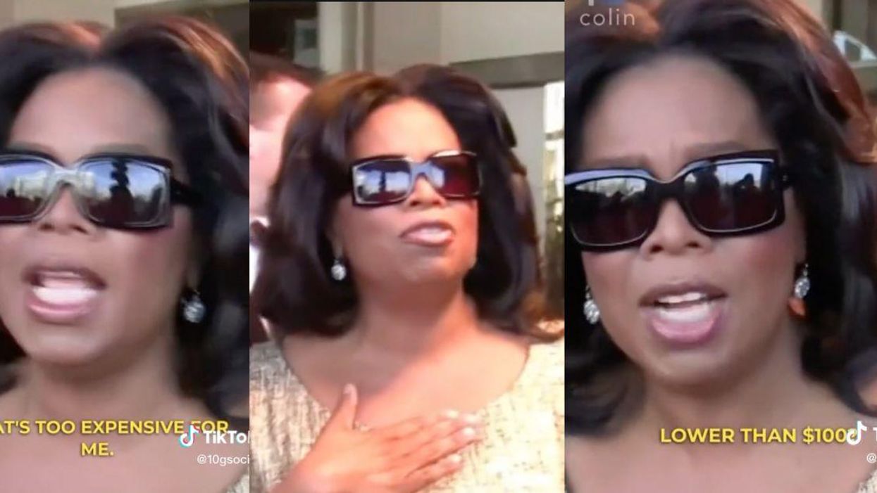 Resurfaced Video Of Oprah's Stunned Reaction To Fan Who Can't Afford A $100 Gift Sparks Debate