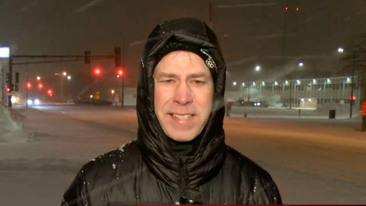 'Cranky' Iowa TV Sports Reporter Goes Viral After He's Forced To Cover Winter Snowstorm