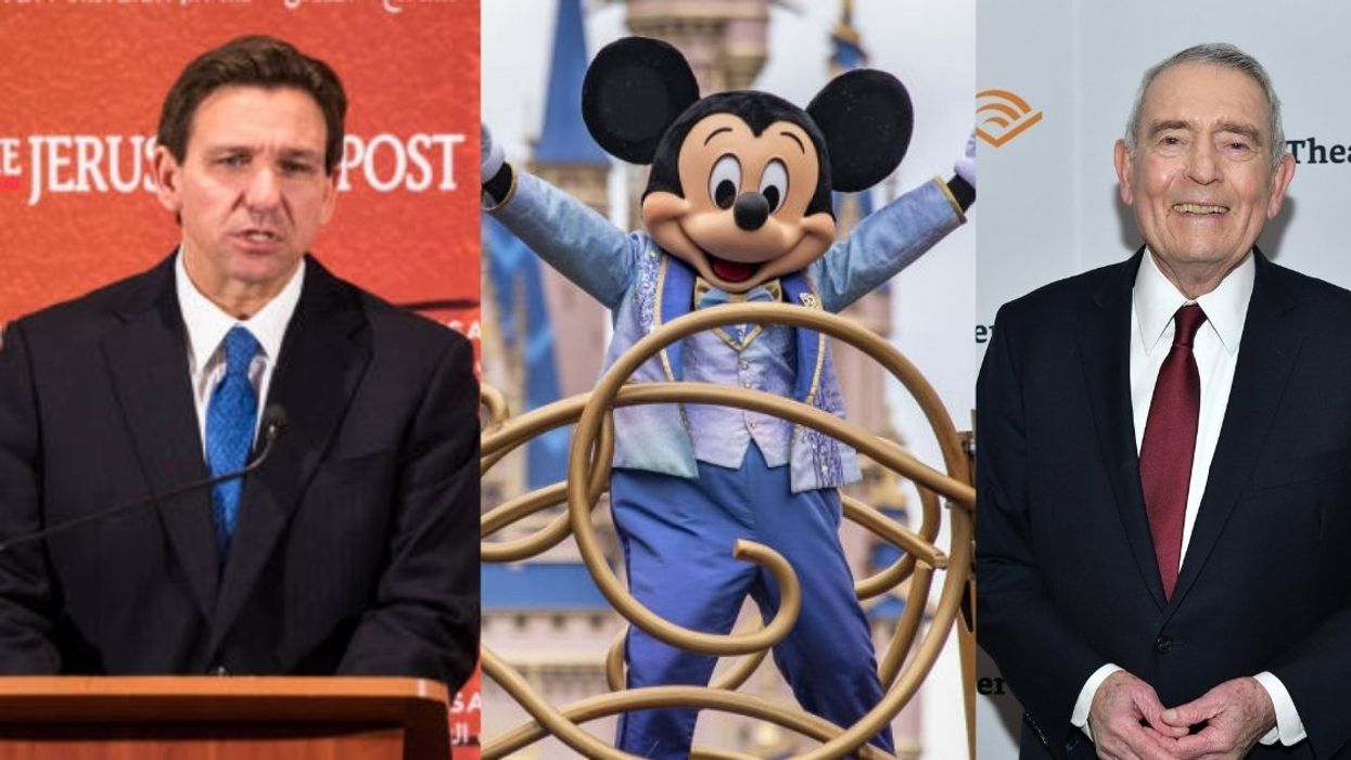Disney Just Sued DeSantis For 'Weaponizing' His Power—And Dan Rather Summed It Up Perfectly
