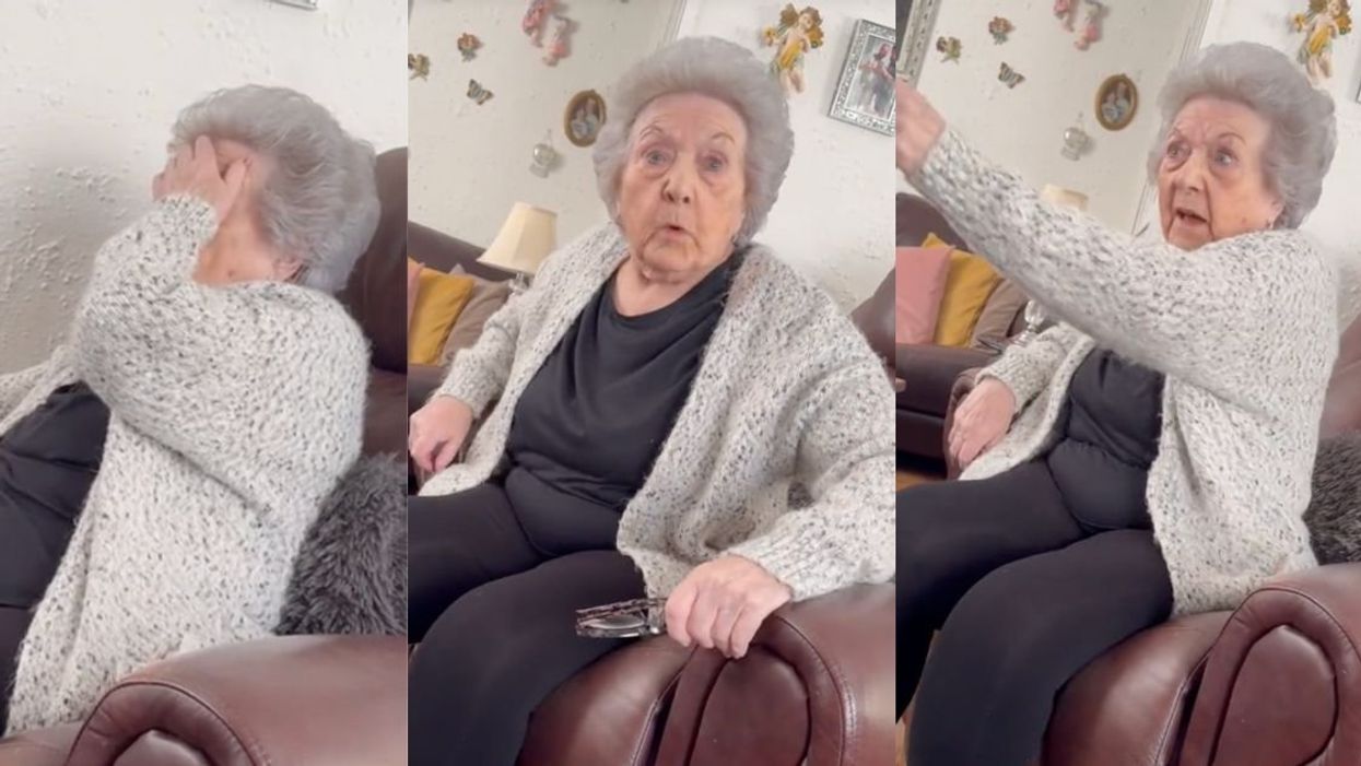 Grandma Goes Viral For Her Hilariously NSFW Reaction To Watching 'F**king Filth' In 'Saltburn'