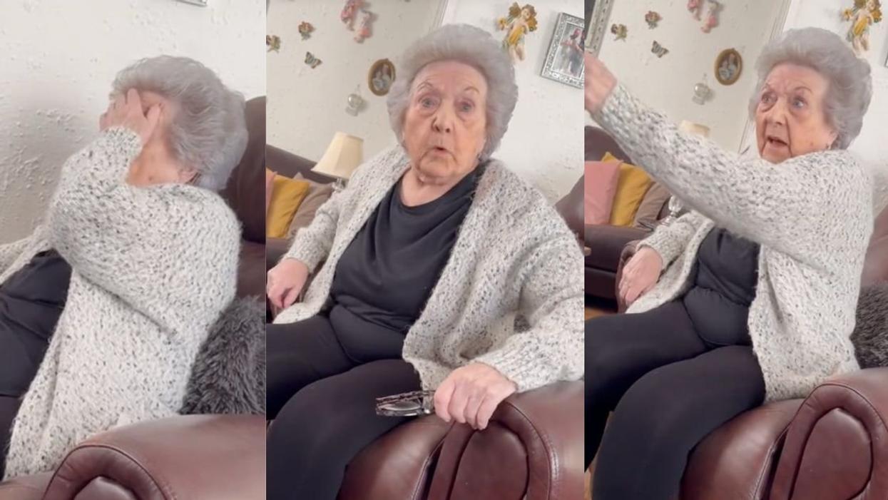 Grandma Goes Viral For Her Hilariously NSFW Reaction To Watching 'F**king Filth' In 'Saltburn'