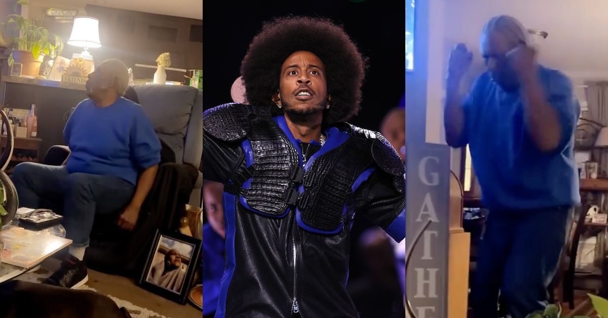 TikToker's Dad Goes Wild When Ludacris Joins Usher During Super Bowl Show In Hilarious Video