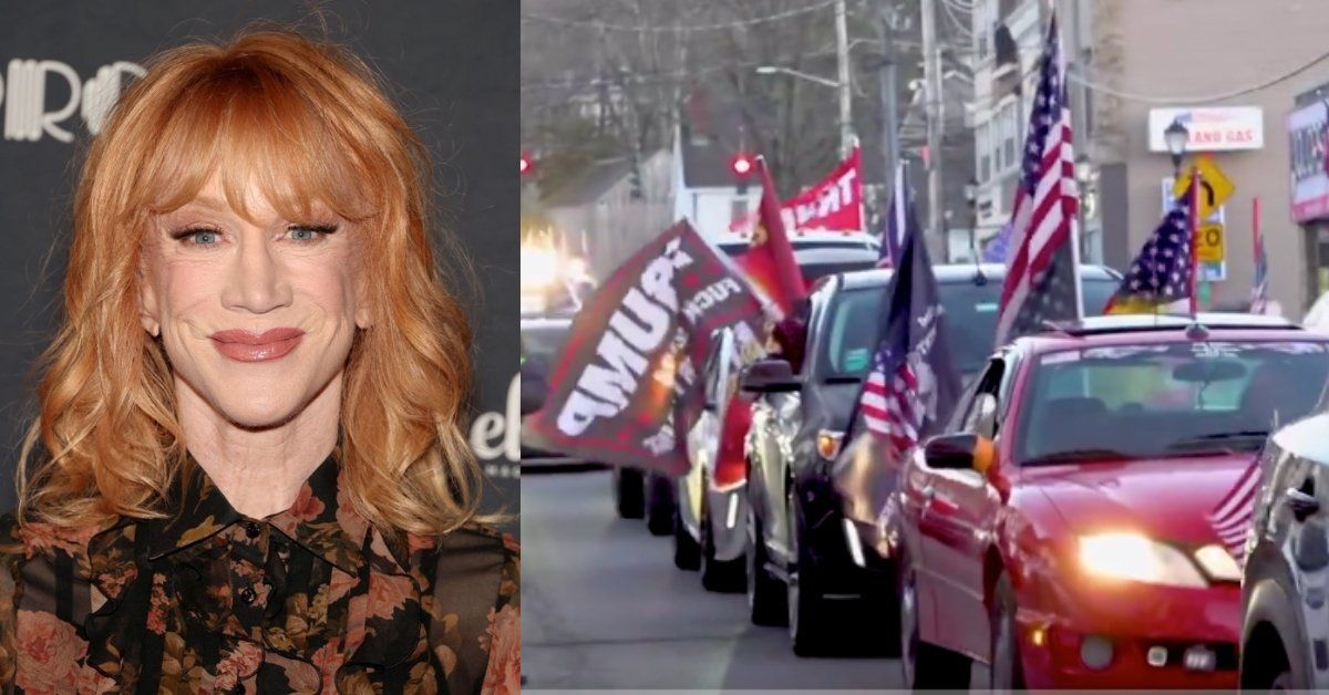 Kathy Griffin Thanks MAGA Fans For The Free 'Publicity' After They Protest Outside Her Show