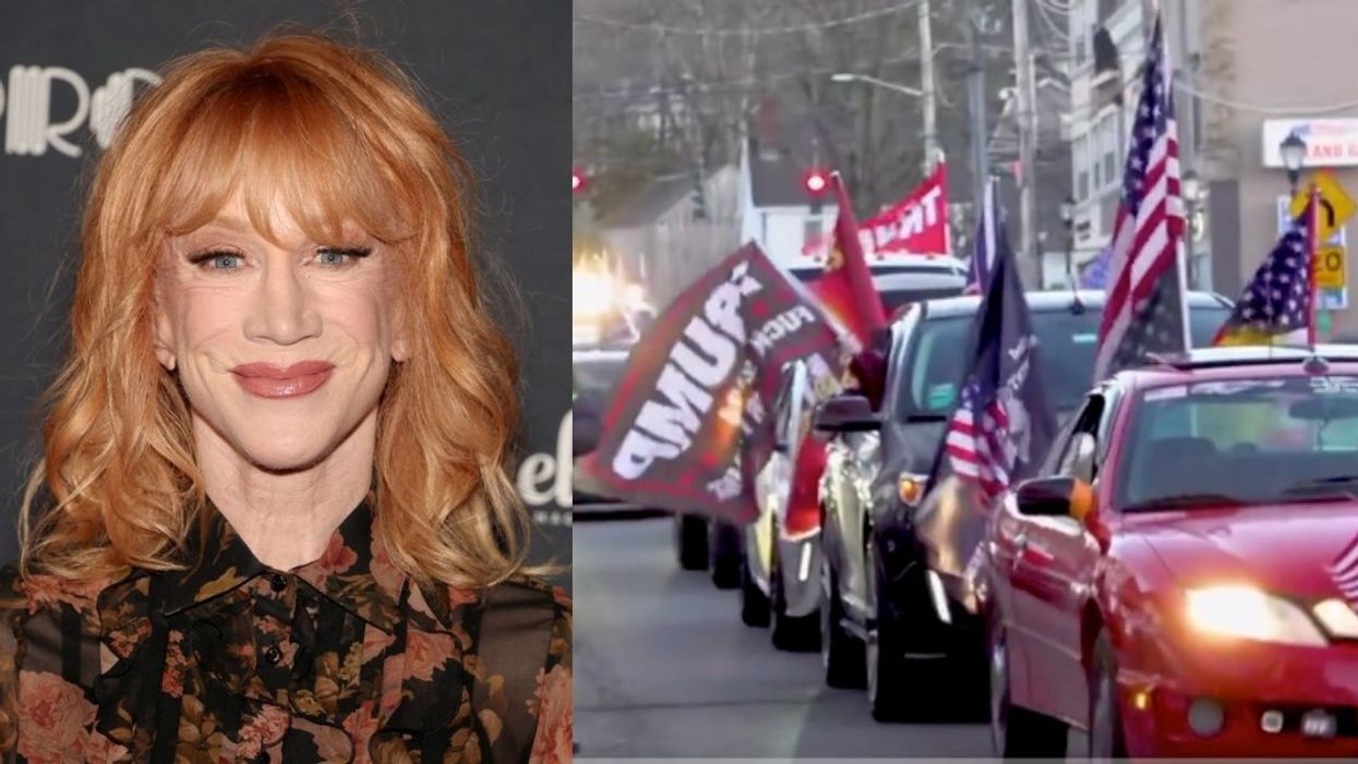 Kathy Griffin Thanks MAGA Fans For The Free 'Publicity' After They Protest Outside Her Show