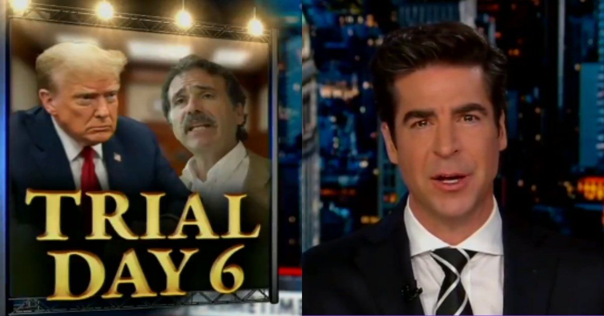 Jesse Watters Dragged After Gripe About Trump's Hush Money Trial Is Self-Own For The Ages