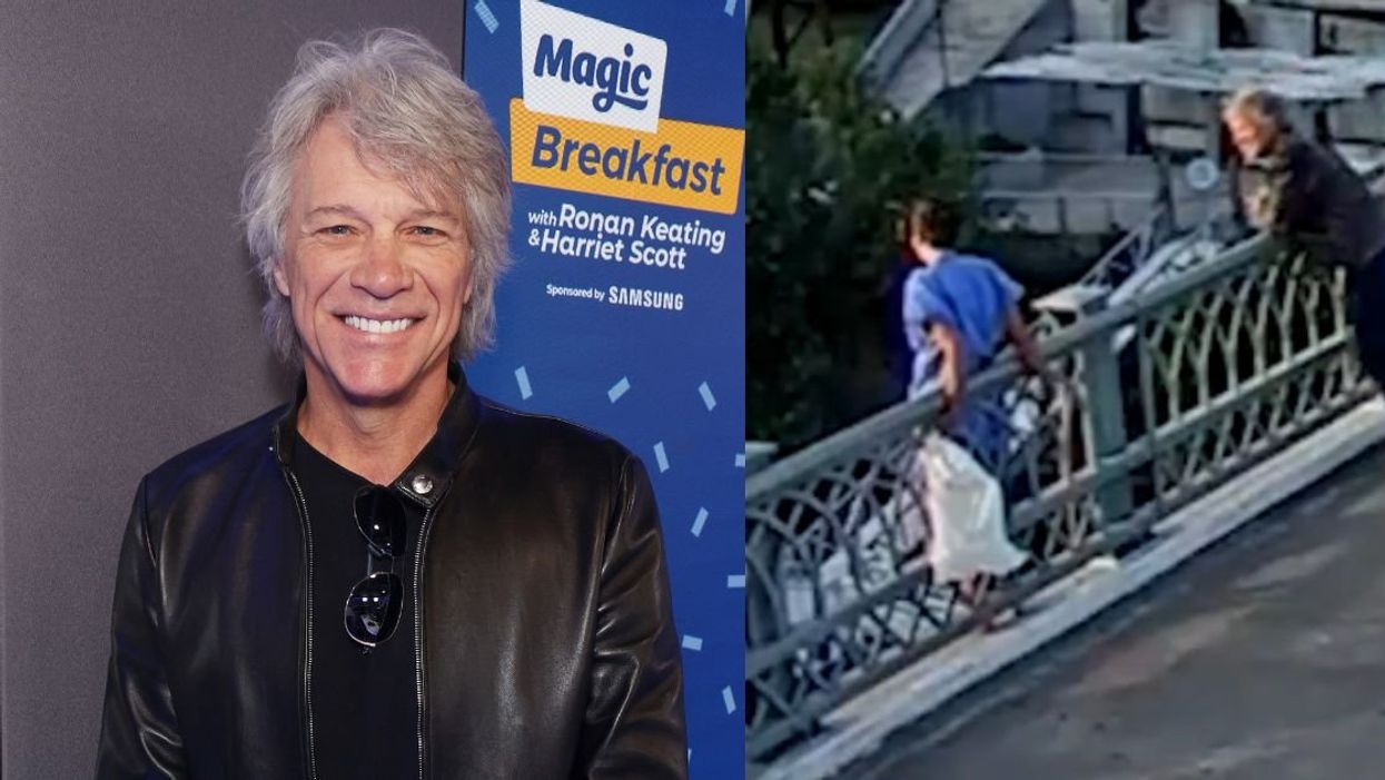 Video Captures The Moment Jon Bon Jovi Helped Save Woman From Jumping Off Nashville Bridge