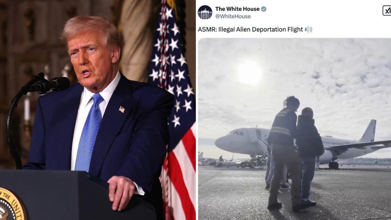 White House Slammed After Sharing Disgusting 'ASMR' Video Of Migrants Being Deported
