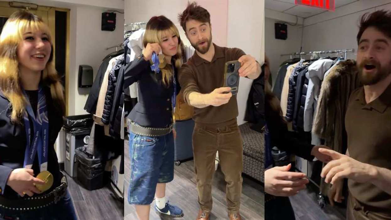Daniel Radcliffe Declined To Try On Alysa Liu's Gold Medal—And His Reason Has People Cheering