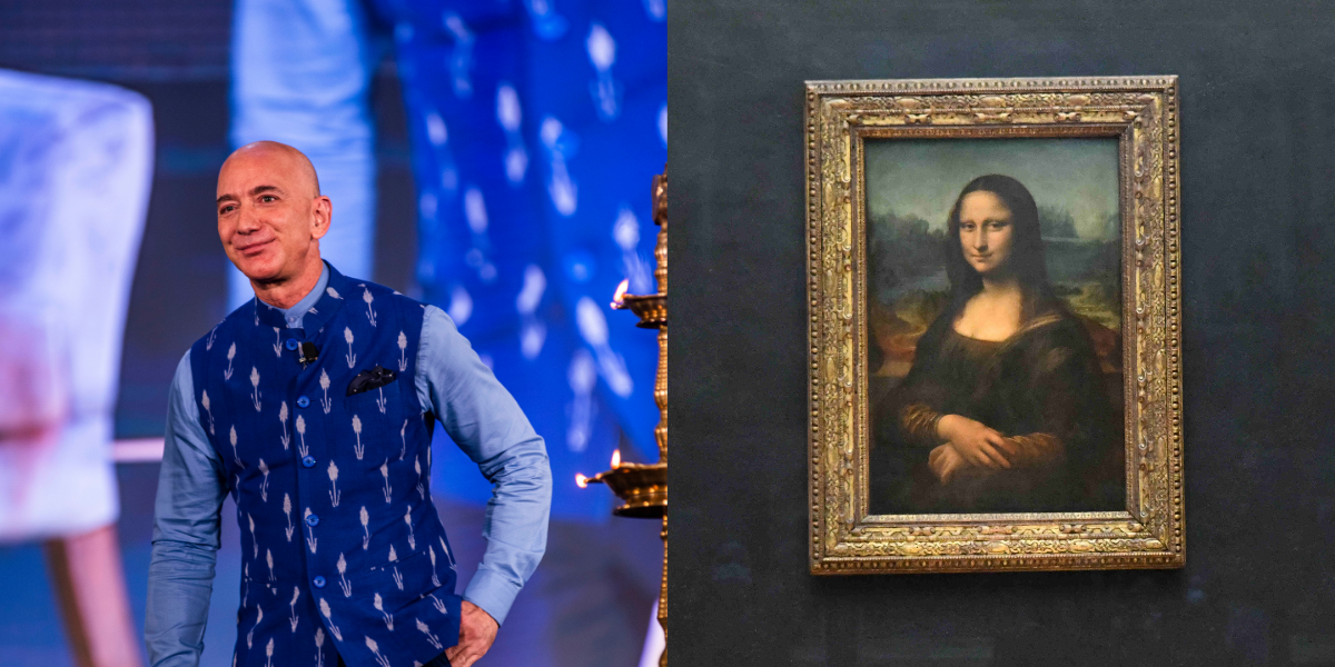 Petition urging Jeff Bezos to buy and eat the Mona Lisa gains steam