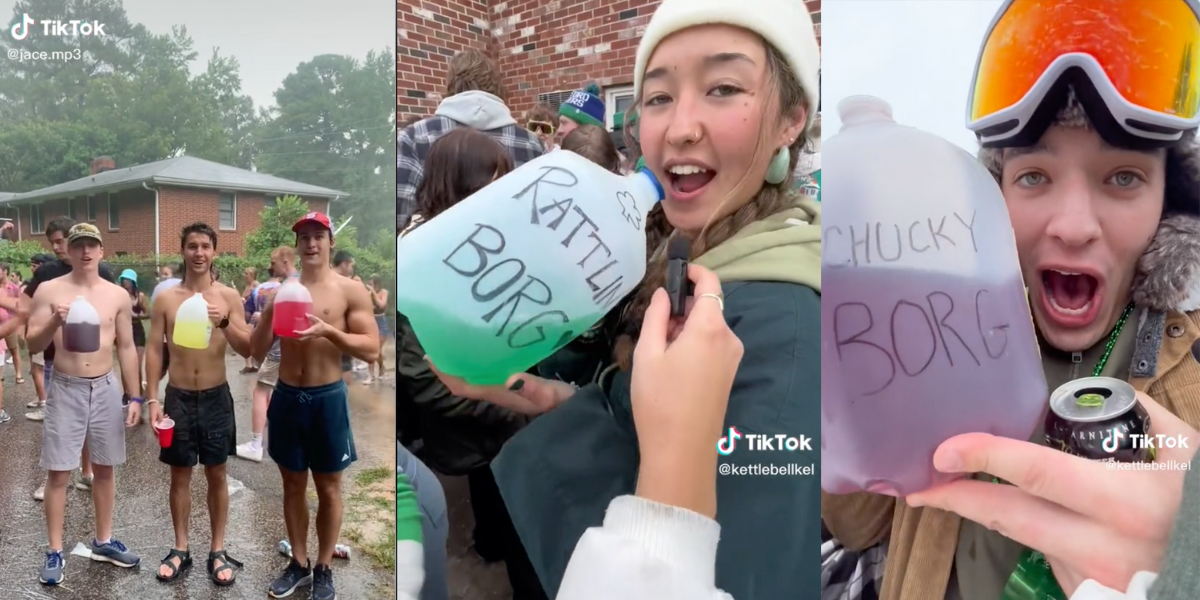 Borgs are taking over college parties, and TikTok. What exactly are they?